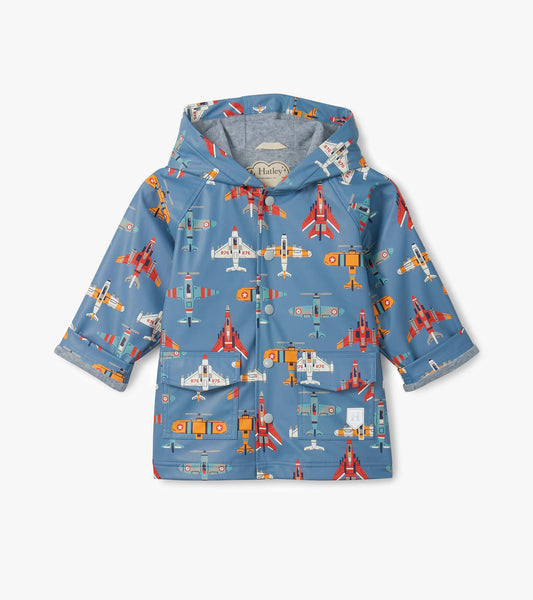 Boys Airplanes Rain Jacket - Hatley Boys